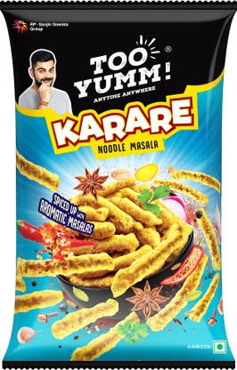 Too Yumm! Noodle Masala Karare ,On-the-Go Munchies for Movies, Games, Parties Chips