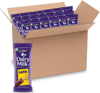 Cadbury Dairy Milk Crackle Chocolate Bars