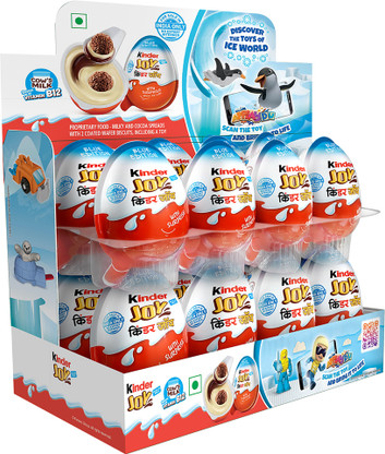 Kinder JOY boys cows milk vitamin B12 Fudges