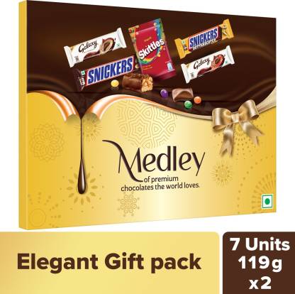 MEDLEY Premium Chocolates Gift Pack Bars  (2 x 119 g)