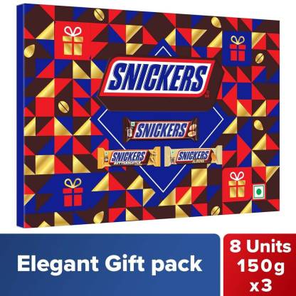 SNICKERS Premium Chocolates Gift Pack Bars  (3 x 150 g)