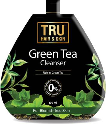 TRU HAIR & SKIN Green Tea Cleanser - Price in India, Buy TRU HAIR & SKIN  Green Tea Cleanser Online In India, Reviews, Ratings & Features |  
