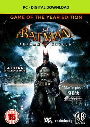 Batman: Arkham Asylum GOTY Game Of The Year Edition Price in India - Buy  Batman: Arkham Asylum GOTY Game Of The Year Edition online at 