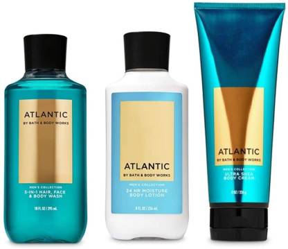 Bath and Body Works ATLANTIC FOR MEN DELUXE GIFT SET Price in India ...