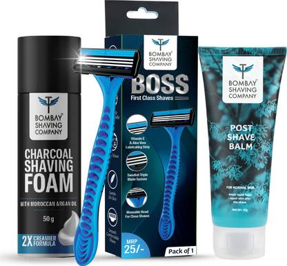BOMBAY SHAVING COMPANY 3-in-1 Shaving Starter Kit