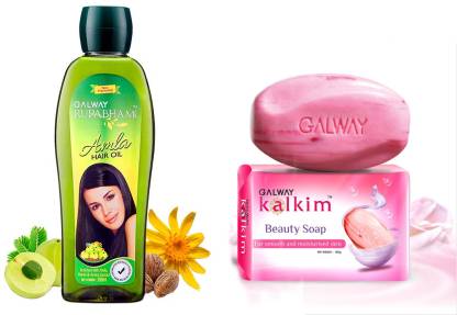 galway Amla Hair Oil & Beauty Soap Combo Pack Price in India - Buy galway  Amla Hair Oil & Beauty Soap Combo Pack online at 