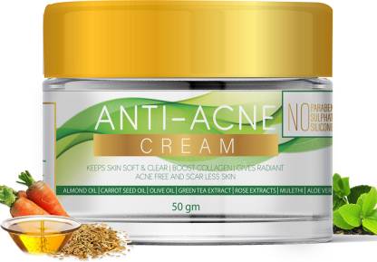 Samisha Organic Anti Acne Face Cream For Oil Control, Acne Treatment & Scar  Removal - 50 GM - Price in India, Buy Samisha Organic Anti Acne Face Cream  For Oil Control, Acne