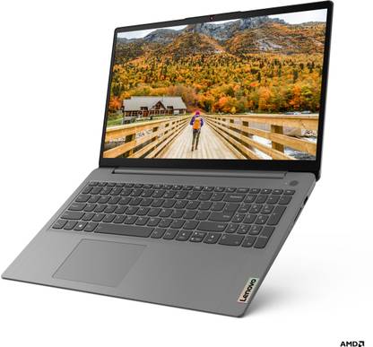 Lenovo IdeaPad 3 Ryzen 5 Hexa Core 5500U - (8 GB/512 GB SSD/Windows 11 Home) 15ALC6 Thin and Light Laptop