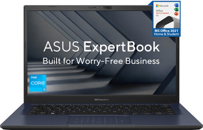 ASUS ExpertBook B14 Intel Core i3 12th Gen 1215U - (8 GB/512 GB SSD/Windows 11 Home) B1402CBA-NK1494WS Thin and Light Laptop