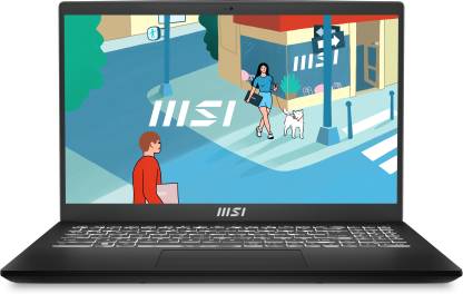 [For Flipkart Axis Bank Card] MSI Core i7 13th Gen – (16 GB/512 GB SSD/Windows 11 Home) Modern 15 B13M-288IN Thin and Light Laptop  (15.6 Inch, Classic Black, 1.7 Kg)