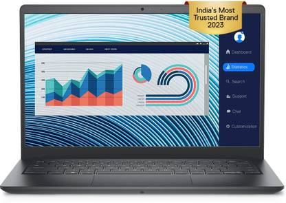 [For HDFC Bank Credit Card EMI] DELL Core i3 12th Gen – (8 GB/512 GB SSD/16 GB EMMC Storage/Windows 11 Home) Vostro 3420 Business Laptop  (14 Inch, Titan Grey, 1.49 Kg, With MS Office)