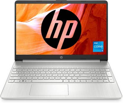 HP 15s Intel Core i5 12th Gen – (8 GB/512 GB SSD/Windows 11 Home) 15s-fq5111TU Thin and Light Laptop  (15.6 inch, Natural Silver, 1.69 Kg, With MS Office)