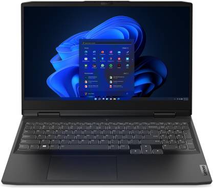 [For ICICI Bank Credit Card] Lenovo IdeaPad Gaming 3 Intel Core i5 12th Gen – (16 GB/512 GB SSD/Windows 11 Home/4 GB Graphics/NVIDIA GeForce RTX 3050) 15IAH7 Gaming Laptop  (15.6 Inch, Onyx Grey, 2.31 Kg, With MS Office)