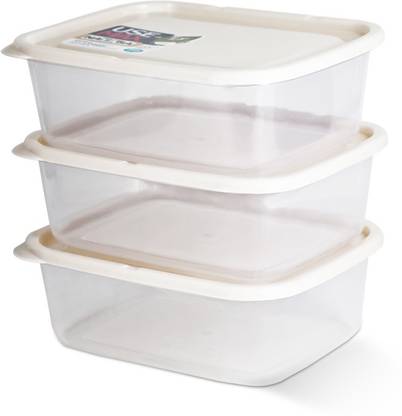 NAYASA Fridge Bot Container , 275 Ml , Cream - 275 ml Plastic Fridge ...