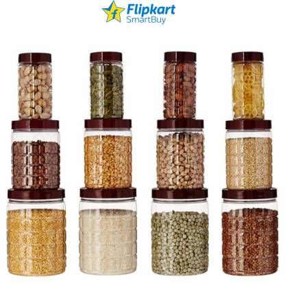 Flipkart SmartBuy Air Tight Modular Kitchen Plastic Storage Containers ...