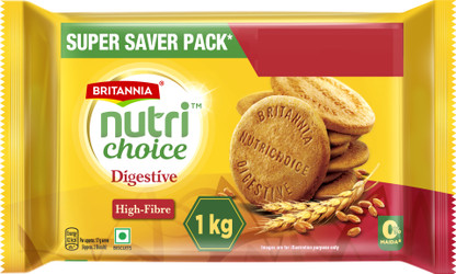 BRITANNIA NutriChoice High Fibre Biscuits Digestive