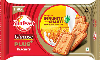 Sunfeast Glucose Plus Biscuit Plain