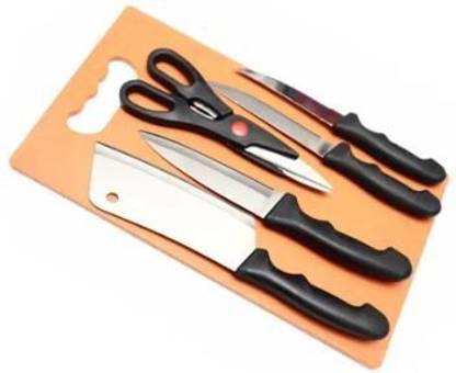 wooden chopping board with knife flipkart