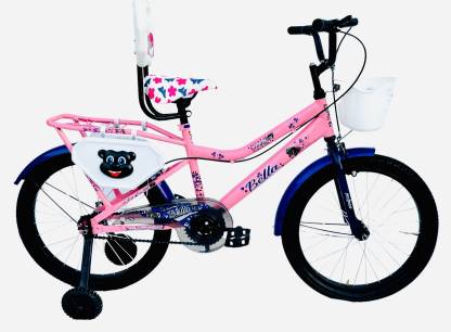 FOXGLOVE BELLA 16 INCH BARBIE PINK WITH DRESS GUARD TYRE TUBE FOR AGE 5 PLUS 90% FITTED 16 T Girls Cycle/Womens Cycle  (Single Speed, Pink)