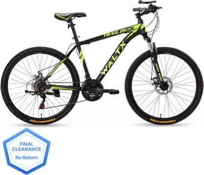 waltx trail 26 steel black red 26 t mountain cycle