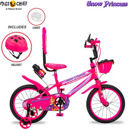 Miss & Chief Snow Princess 85% Assembled Kids Bicycle For 4 to 7 Years Boys & Girls 16 T BMX Cycle Price in India - Buy Miss & Chief Snow Princess 85% Miss & Chief Snow Princess 85% Assembled Kids Bicycle For 4 to 7 Years Boys & Girls 16 T BMX Cycle Price in India - Buy Miss & Chief Snow Princess 85%