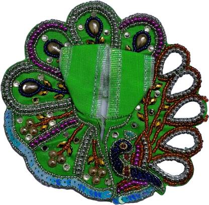 Festival's Special combo of 3 Heavy poshak for laddu gopal ji + (Get 1 Free Heavy poshak) (Random design) main image 1