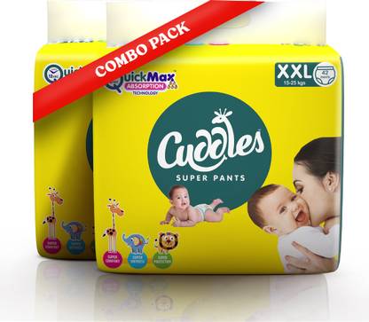Cuddles – Super Pants Combo Pack – XXL (42*2) – XXL  (84 Pieces)