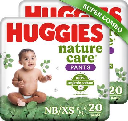 Huggies Nature Care – XS  (40 Pieces)