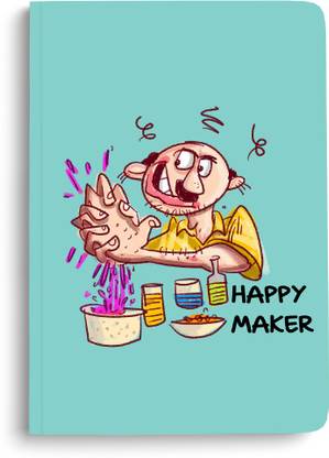 Doodle Monk Happy Maker Journal Notebook A5 Notebook Designed 96 Pages Price in India - Buy Doodle Monk Happy Maker Journal Notebook A5 Notebook Designed 96 Pages online at Doodle Monk Happy Maker Journal Notebook A5 Notebook Designed 96 Pages Price in India - Buy Doodle Monk Happy Maker Journal Notebook A5 Notebook Designed 96 Pages online at