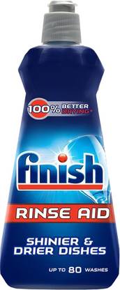 Finish Rinse Aid Shine and Dry Dish Cleaning Gel  (Plain, 400 ml) at Rs. 76