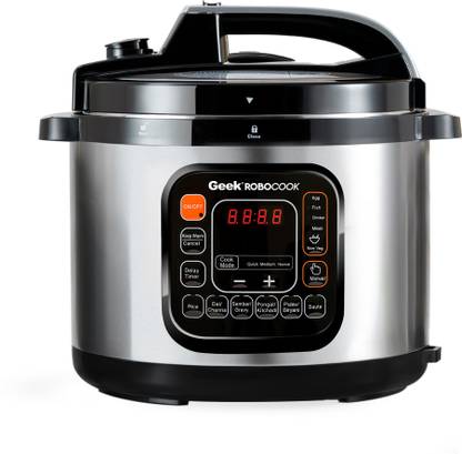 Geek Robocook Zeta 5 Litre Electric Pressure Cooker