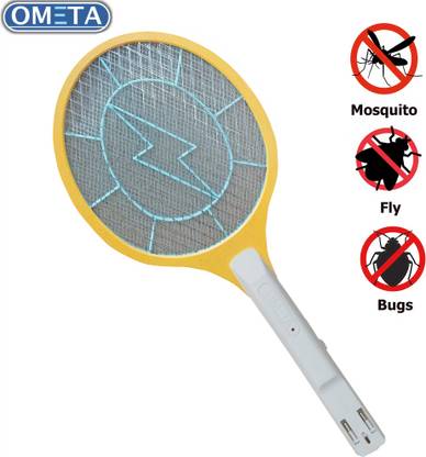 OMETA Electric Mosquito Racket-WhiteYellow Electric Insect Killer Indoor, Outdoor  (Bat)