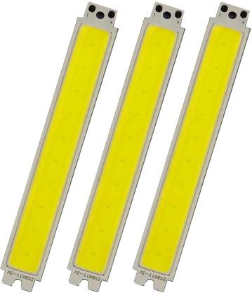 eeuw dood Zuidoost SYMFONIA 3 Volt DC Rectangle COB LED Light Led Bulb Raw Material White(PACK  OF 3) Light Electronic Hobby Kit Price in India - Buy SYMFONIA 3 Volt DC  Rectangle COB LED Light