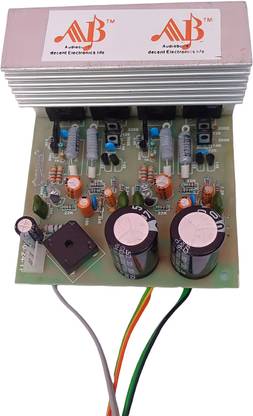 Audiobuild 200W Stereo Amplifier Board 2SC5200&2SA1943 4 MOSFET Sound