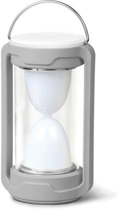 PHILIPS Cyra Rechargeable Emergency LED Lantern with Dimmability Brightness Control 4 hrs Lantern Emergency Light  (Grey)