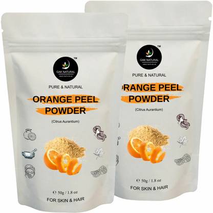 GAK NATURAL Pure Orange Peel Powder for hair growth & face pack -Pack of 2 - Price in India, Buy GAK NATURAL Pure Orange Peel Powder for hair growth & face pack - GAK NATURAL Pure Orange Peel Powder for hair growth & face pack -Pack of 2 - Price in India, Buy GAK NATURAL Pure Orange Peel Powder for hair growth & face pack -