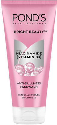 POND's Bright Beauty Facewash with Niacinamide, For Glass Skin-like Shine Face Wash