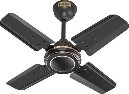 Stardom Eagle Ultra High speed smoke brown 24 inch 600 mm Anti Dust 4 Blade Ceiling Fan  (SMOKE BROWN, Pack of 1)