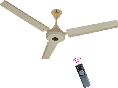 ottomate Genius Connect 5 Star Rated 5 Star 1200 mm BLDC Motor with Remote 3 Blade Ceiling Fan  (Ivory, Pack of 1)