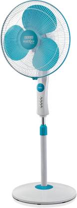 USHA Maxx Air Ultra 400 mm 3 Blade Pedestal Fan  (Light Blue, Pack of 1)