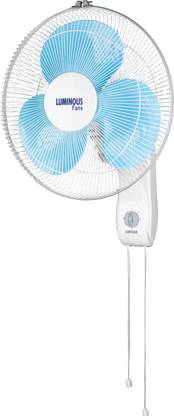 LUMINOUS Centaur Wall Fan 400 mm 3 Blade Wall Fan  (Blue, Pack of 1)