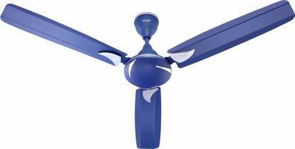 Candes Lynx 1200 mm Ultra High Speed 3 Blade Ceiling Fan  (Dark Blue, Pack of 1)