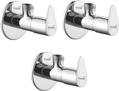 Prestige Premium quality stainless steel FUSION Angle Valve Tap Chrome Plated Angle Cock Faucet  (Wall Mount Installation Type)