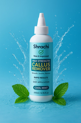Shrachi (Extra Strength) Foot Callus Remover Gel - Feet Scrubber, Pedicure Spa Tools