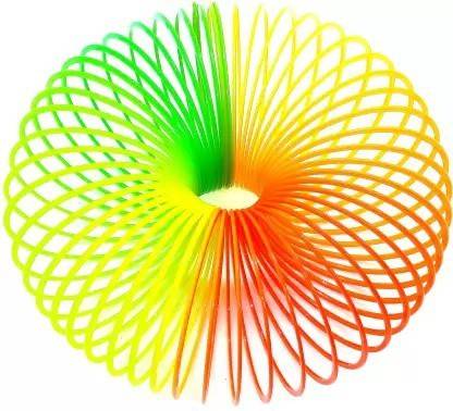 GVP Toys Rainbow Spring Slinky Ring Toy for Kids Magic Toys ...