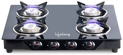 lifelong 4 burner gas stove