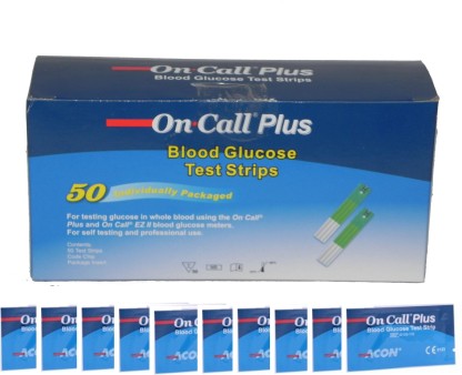 on call plus test strips flipkart