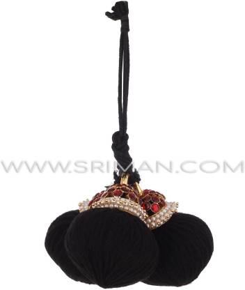 bharatanatyam jewellery round hair kunjalam Hair Accessory Set Price in  India - Buy bharatanatyam jewellery round hair kunjalam Hair Accessory Set  online at 
