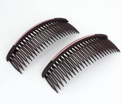 Sparkling Dazzle Hair Comb Clip Pack of 2 Pcs Black Hair Claw Accessories  for Women/Girls (Black) Hair Clip Price in India - Buy Sparkling Dazzle Hair  Comb Clip Pack of 2 Pcs
