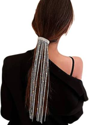 styime STYLIZE Hair Clips With Diamond Necklace Ponytail Holder Tassel  Crystal Hair Chain Price in India - Buy styime STYLIZE Hair Clips With Diamond  Necklace Ponytail Holder Tassel Crystal Hair Chain online